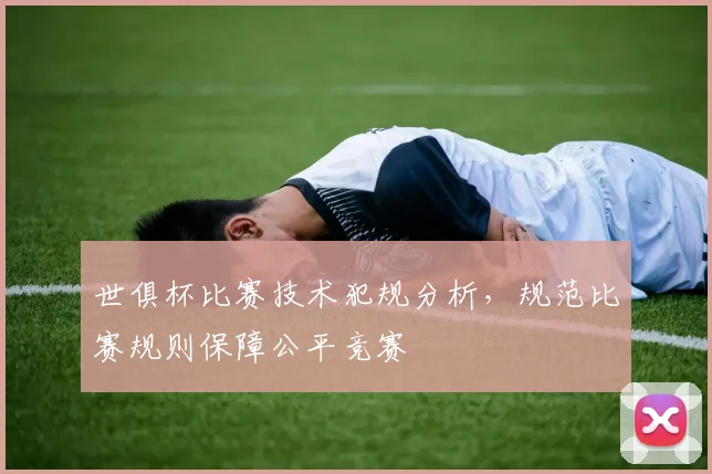 世俱杯比赛技术犯规分析，规范比赛规则保障公平竞赛